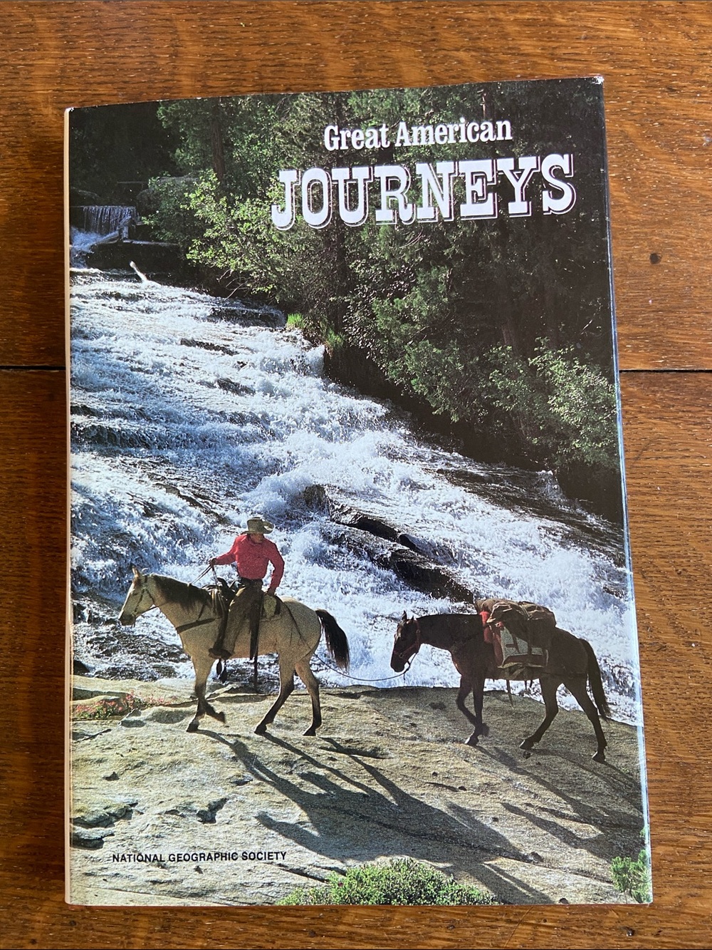 National Geographic “Great American Journeys Hardcover Encyclopedia Book Cowboys